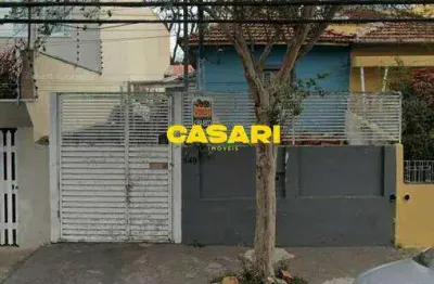 Terreno com duas casas à venda no rudge ramos - são bernardo do campo/sp