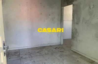 Terreno à venda no rudge ramos com construção em são bernardo do campo/sp