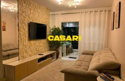 Apartamento com 3 dormitórios à venda, 96 m² - baeta neves - são bernardo do campo/sp