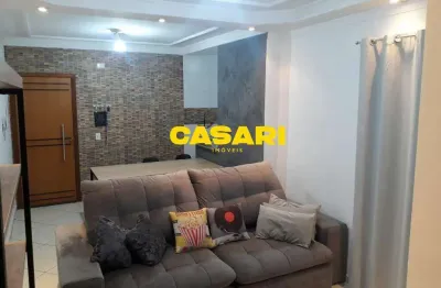 Apartamento com 2 dormitórios à venda, 70 m² - paraíso - santo andré/sp