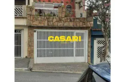 Sobrado à venda com 3 dormitórios no assunção - são bernardo do campo/sp