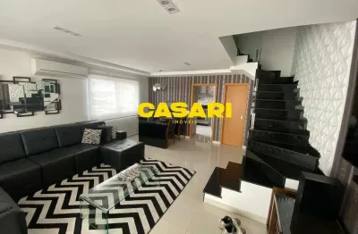 Cobertura com 3 dormitórios à venda, 320 m² - paulicéia - são bernardo do campo/sp