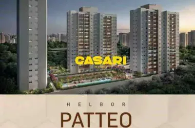 Apartamento com 3 dormitórios à venda, 76 m² - planalto - são bernardo do campo/sp