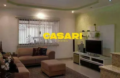 Sobrado com 3 dormitórios à venda, 196 m²- jardim las vegas - santo andré/sp