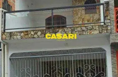 Sobrado com 3 dormitórios e varanda à venda no parque botujuru - são bernardo do campo/sp