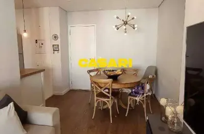 Apartamento com 2 dormitórios à venda no centro de são bernardo – 78 m², andar alto, varanda gourmet e lazer completo