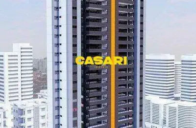 Apartamento com 3 dormitórios à venda, 177 m² - jardim - santo andré/sp
