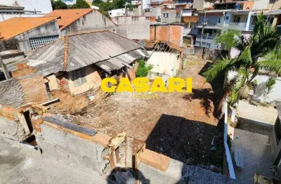 Terreno à venda na Rua Caconde, 322, Vila América, Santo André
