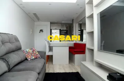 Apartamento à venda com 2 quartos e varanda com churrasqueira – 52 m² – centro, são bernardo do campo/sp