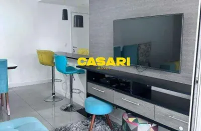 Apartamento com 2 dormitórios à venda, 78 m² - cerâmica - são caetano do sul/sp