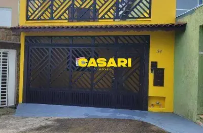 Sobrado com 3 dormitórios à venda, 210 m² - vila dusi - são bernardo do campo/sp