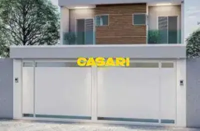 Sobrado em construção com 3 dormitórios e 2 vagas à venda no parque oratório – santo andré/sp