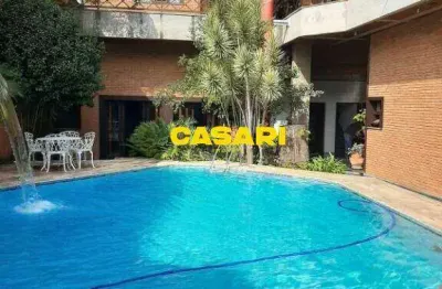 Sobrado com 4 dormitórios à venda, 503 m² - jardim hollywood - são bernardo do campo/sp