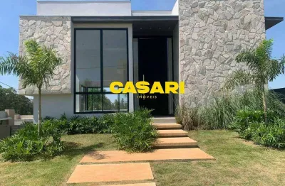 Casa com 3 dormitórios à venda, 202 m² - condomínio ninho verde i eco residence - porangaba/sp