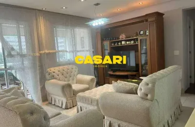 Apartamento com 2 dormitórios à venda, 91 m² - centro - são bernardo do campo/sp