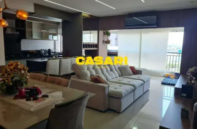 Impecável! apartamento com 3 suítes à venda no centro de santo andré – 106m² e vista livre