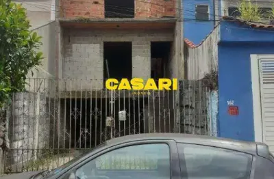 Terreno com sobrado à venda no assunção, são bernardo – 137m² e 165m² construídos