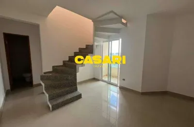 Cobertura com 3 dormitórios à venda, 120 m² – nova petrópolis, são bernardo do campo