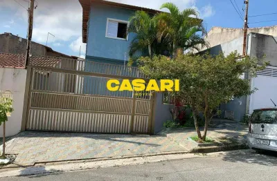 Sobrado com 3 dormitórios à venda, 175 m² - nova petrópolis - são bernardo do campo/sp