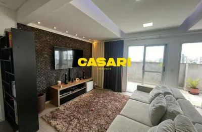 Cobertura 3 suítes com elevador privativo à venda – 200 m² – rudge ramos, são bernardo do campo