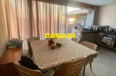 Cobertura com 2 dormitórios à venda, 120 m² - vila scarpelli - santo andré/sp