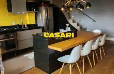Cobertura à venda com 1 suíte e 122 m² – vila guiomar – santo andré/sp