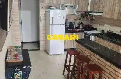 Cobertura à venda, 110 m² por r$ 583.000,00 - vila scarpelli - santo andré/sp