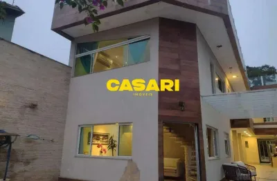 Sobrado com 4 dormitórios à venda, 500 m² - riacho grande - são bernardo do campo/sp