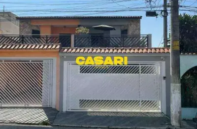 Sobrado à venda, 165 m² por r$ 860.000,00 - paulicéia - são bernardo do campo/sp