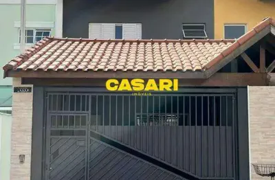 Sobrado com 3 dormitórios à venda, 158 m² - nova petrópolis - são bernardo do campo/sp