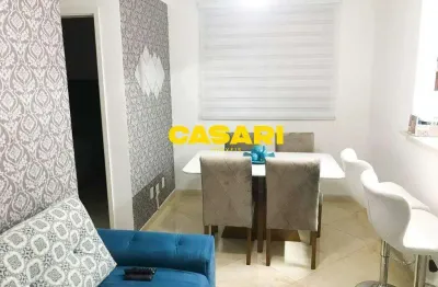 Apartamento 2 dormitórios com vaga e lazer à venda na vila homero thon – santo andré/sp
