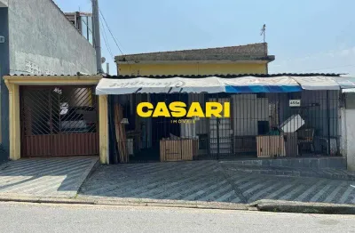 Casa 2 dormitórios à venda com amplo quintal e 3 vagas – jardim do estádio, santo andré