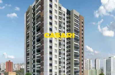 Apartamento com 3 dormitórios à venda, 109 m² - vila assunção - santo andré/sp