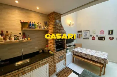 Sobrado à venda, 165 m² por r$ 890.000,00 - assunção - são bernardo do campo/sp