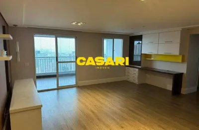 Apartamento com 3 dormitórios à venda, 115 m² - vila valparaíso - santo andré/sp