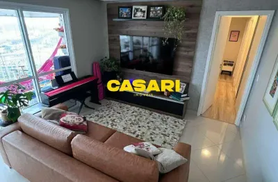 Apartamento com 3 dormitórios à venda, 107 m² - centro - são bernardo do campo/sp