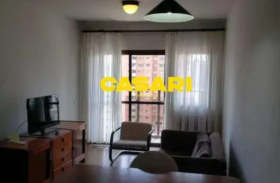 Flat com 1 dormitório à venda, 52 m²- centro - são bernardo do campo/sp
