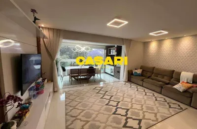 Apartamento alto padrão 133 m² com 3 suítes e varanda gourmet no jardim do mar – são bernardo do campo/sp