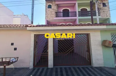 Sobrado com 3 dormitórios à venda, 305 m² - vila valparaíso - santo andré/sp