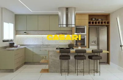 Sobrado com 3 dormitórios à venda, 156 m² - centro - são bernardo do campo/sp