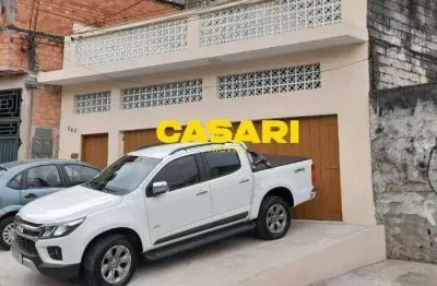 Sobrado à venda com 3 dormitórios e churrasqueira – 100 m² – vila ida, diadema/sp