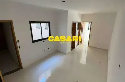 Cobertura com 2 dormitórios à venda, 84 m² - jardim alvorada - santo andré/sp