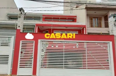 Sobrado com 3 suítes à venda – 249m², 6 vagas e aquecedor solar – centro, são bernardo do campo