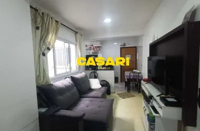Cobertura com 2 dormitórios à venda, 96 m² - vila camilópolis - santo andré/sp