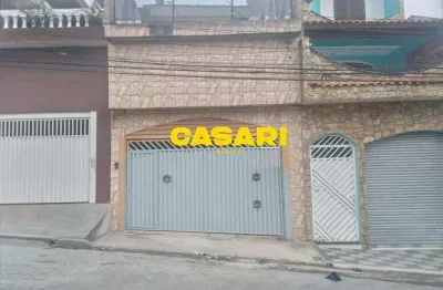 Sobrado com 2 dormitórios à venda, 118 m² - jardim santo andré - santo andré/sp