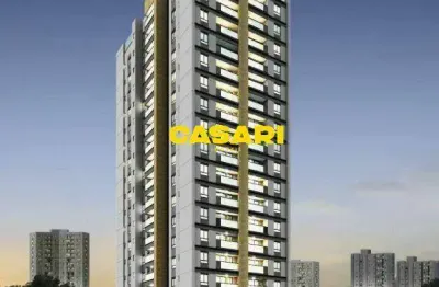 Apartamento 2 quartos, varanda gourmet, vaga coberta, 52m2, jardim do mar - sbc, apto novo e vago