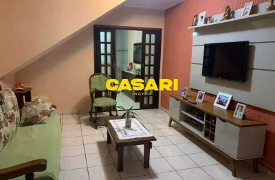 Sobrado com 3 dormitórios à venda, 174 m² - santa terezinha - são bernardo do campo/sp