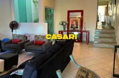 Sobrado com 3 dormitórios, 296 m² - venda ou aluguel - assunção - são bernardo do campo/sp