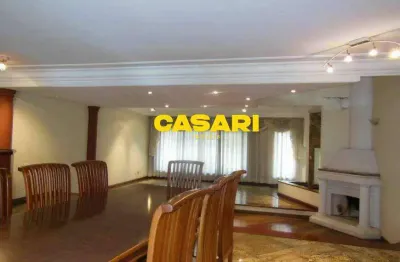 Sobrado alto padrão à venda – 4 dormitórios, 420m², piscina e 6 vagas – parque dos pássaros em são bernardo