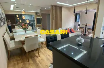 Apartamento 3 dormitórios com varanda gourmet à venda no jardim – santo andré